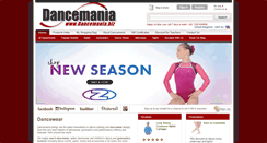 Desktop Screenshot of dancemania.biz